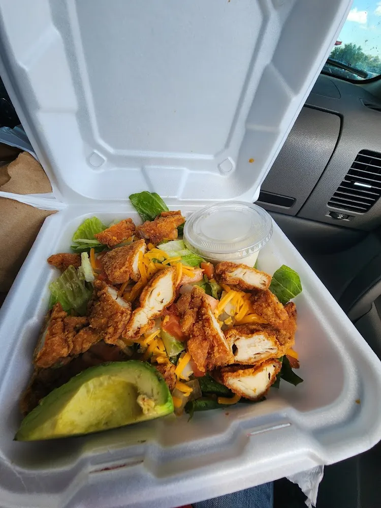 Crispy Chicken Salad